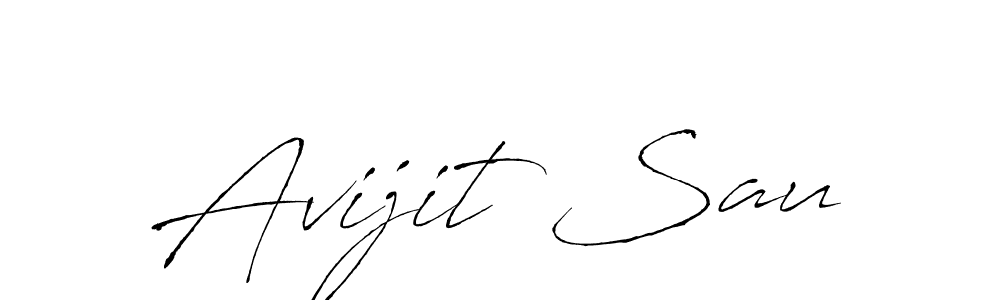 Antro_Vectra is a professional signature style that is perfect for those who want to add a touch of class to their signature. It is also a great choice for those who want to make their signature more unique. Get Avijit Sau name to fancy signature for free. Avijit Sau signature style 6 images and pictures png