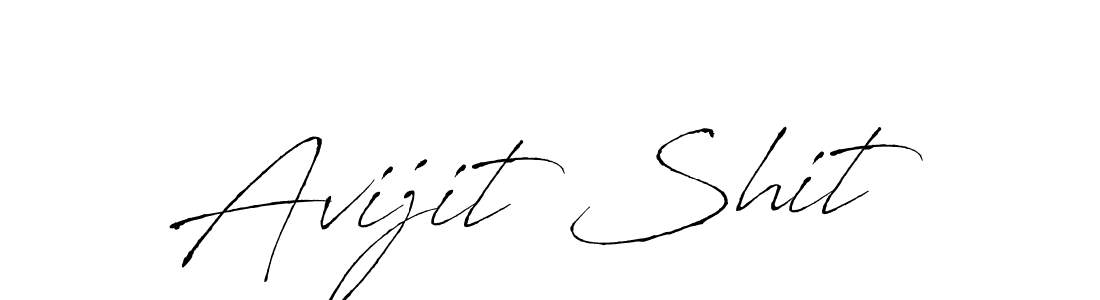 The best way (Antro_Vectra) to make a short signature is to pick only two or three words in your name. The name Avijit Shit include a total of six letters. For converting this name. Avijit Shit signature style 6 images and pictures png