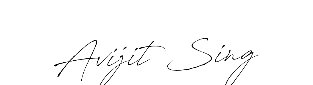 Also You can easily find your signature by using the search form. We will create Avijit Sing name handwritten signature images for you free of cost using Antro_Vectra sign style. Avijit Sing signature style 6 images and pictures png