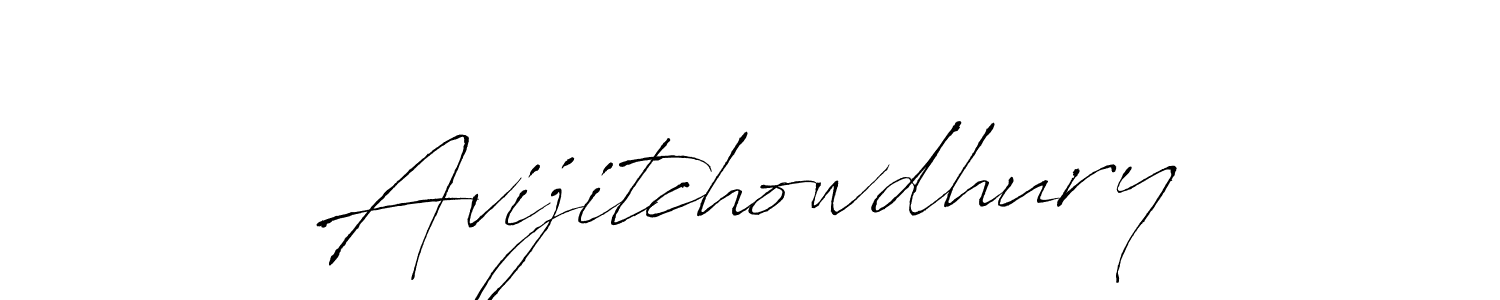 Use a signature maker to create a handwritten signature online. With this signature software, you can design (Antro_Vectra) your own signature for name Avijitchowdhury. Avijitchowdhury signature style 6 images and pictures png