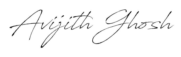 Use a signature maker to create a handwritten signature online. With this signature software, you can design (Antro_Vectra) your own signature for name Avijith Ghosh. Avijith Ghosh signature style 6 images and pictures png
