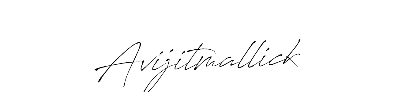 Design your own signature with our free online signature maker. With this signature software, you can create a handwritten (Antro_Vectra) signature for name Avijitmallick. Avijitmallick signature style 6 images and pictures png