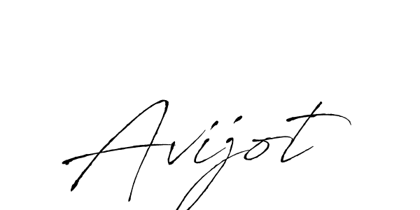 Design your own signature with our free online signature maker. With this signature software, you can create a handwritten (Antro_Vectra) signature for name Avijot. Avijot signature style 6 images and pictures png