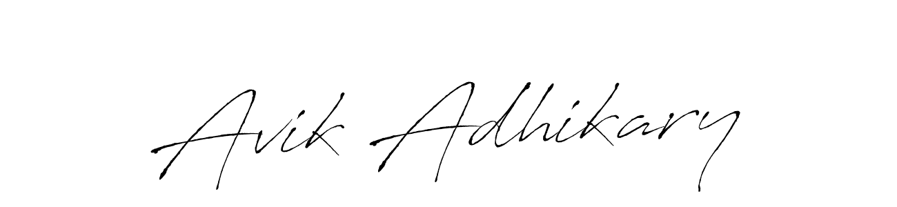 You should practise on your own different ways (Antro_Vectra) to write your name (Avik Adhikary) in signature. don't let someone else do it for you. Avik Adhikary signature style 6 images and pictures png