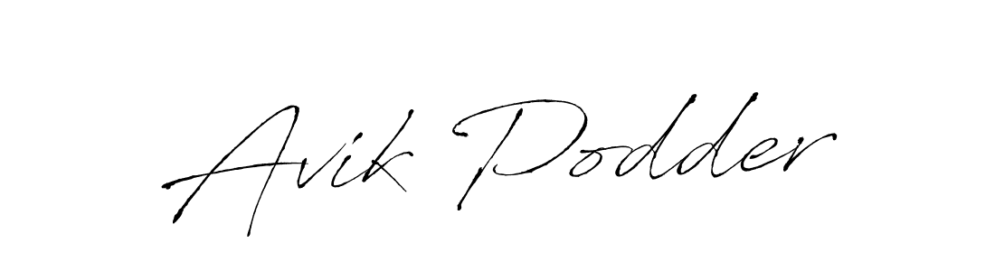 Also You can easily find your signature by using the search form. We will create Avik Podder name handwritten signature images for you free of cost using Antro_Vectra sign style. Avik Podder signature style 6 images and pictures png