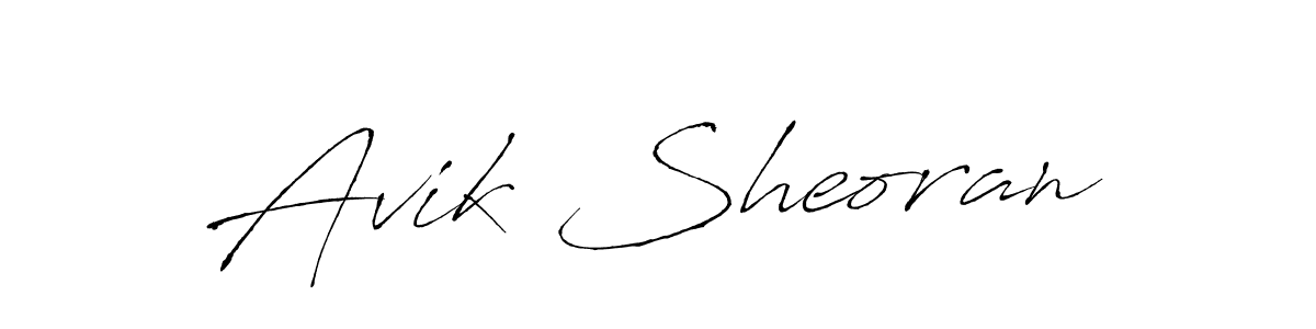 You should practise on your own different ways (Antro_Vectra) to write your name (Avik Sheoran) in signature. don't let someone else do it for you. Avik Sheoran signature style 6 images and pictures png