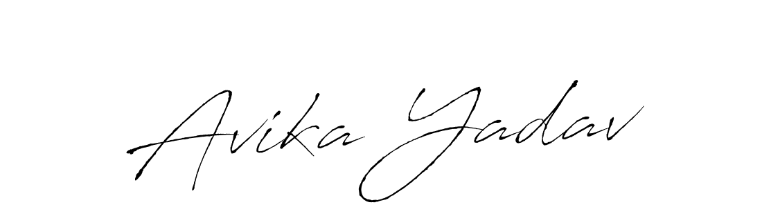 Antro_Vectra is a professional signature style that is perfect for those who want to add a touch of class to their signature. It is also a great choice for those who want to make their signature more unique. Get Avika Yadav name to fancy signature for free. Avika Yadav signature style 6 images and pictures png