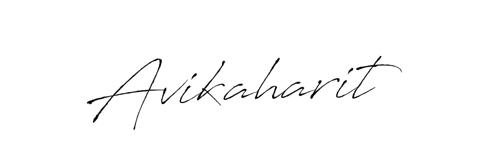 Design your own signature with our free online signature maker. With this signature software, you can create a handwritten (Antro_Vectra) signature for name Avikaharit. Avikaharit signature style 6 images and pictures png