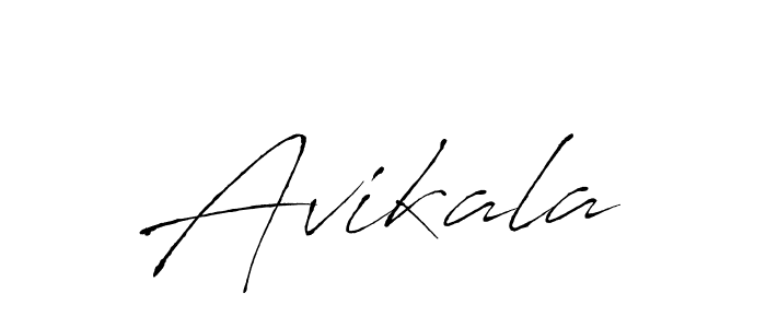 Make a beautiful signature design for name Avikala. With this signature (Antro_Vectra) style, you can create a handwritten signature for free. Avikala signature style 6 images and pictures png