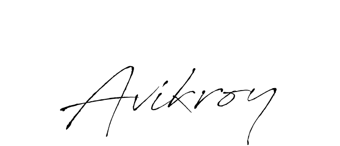 Make a beautiful signature design for name Avikroy. With this signature (Antro_Vectra) style, you can create a handwritten signature for free. Avikroy signature style 6 images and pictures png