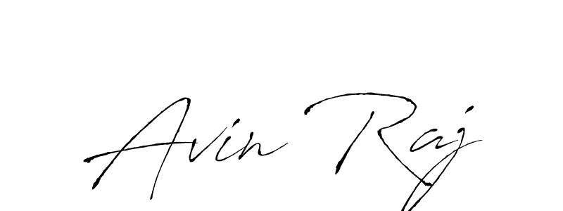 Create a beautiful signature design for name Avin Raj. With this signature (Antro_Vectra) fonts, you can make a handwritten signature for free. Avin Raj signature style 6 images and pictures png