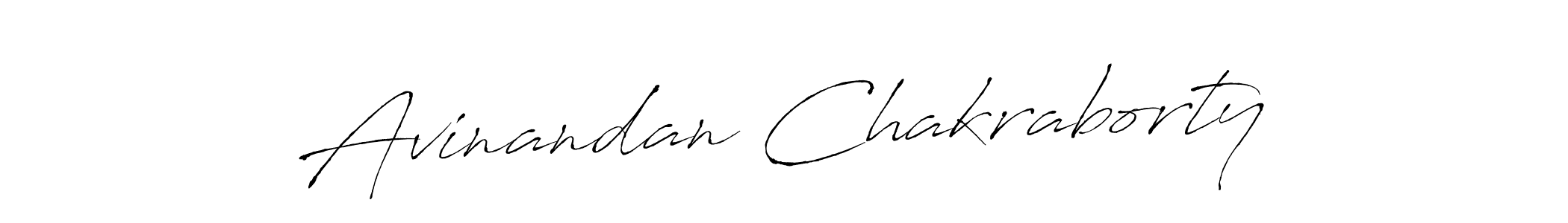 How to make Avinandan Chakraborty signature? Antro_Vectra is a professional autograph style. Create handwritten signature for Avinandan Chakraborty name. Avinandan Chakraborty signature style 6 images and pictures png