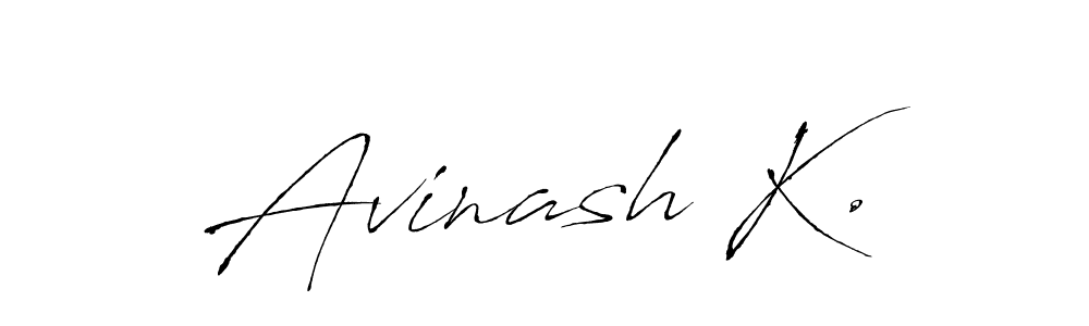 Also we have Avinash K. name is the best signature style. Create professional handwritten signature collection using Antro_Vectra autograph style. Avinash K. signature style 6 images and pictures png