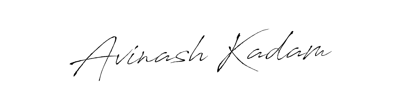 Avinash Kadam stylish signature style. Best Handwritten Sign (Antro_Vectra) for my name. Handwritten Signature Collection Ideas for my name Avinash Kadam. Avinash Kadam signature style 6 images and pictures png