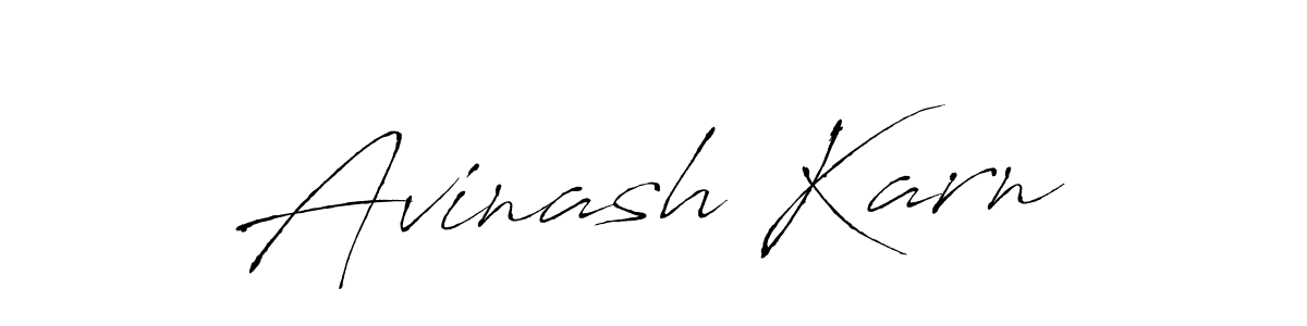 Make a beautiful signature design for name Avinash Karn. Use this online signature maker to create a handwritten signature for free. Avinash Karn signature style 6 images and pictures png