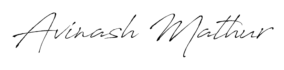 A timeless handwritten aesthetic for Avinash Mathur. The Antro_Vectra font gives your signature a handcrafted feel with natural curves. Avinash Mathur signature style 6 images and pictures png