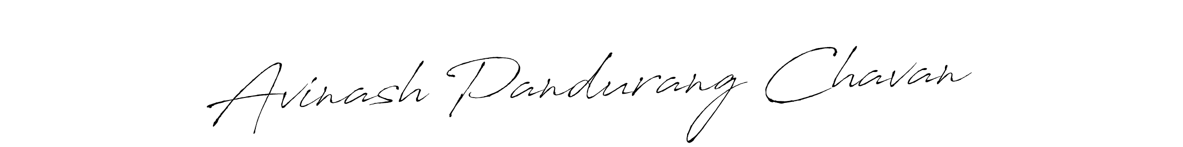 Antro_Vectra is a professional signature style that is perfect for those who want to add a touch of class to their signature. It is also a great choice for those who want to make their signature more unique. Get Avinash Pandurang Chavan name to fancy signature for free. Avinash Pandurang Chavan signature style 6 images and pictures png