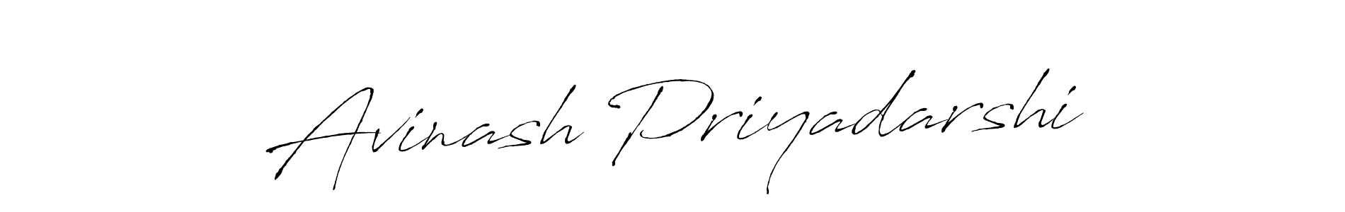 Design your own signature with our free online signature maker. With this signature software, you can create a handwritten (Antro_Vectra) signature for name Avinash Priyadarshi. Avinash Priyadarshi signature style 6 images and pictures png