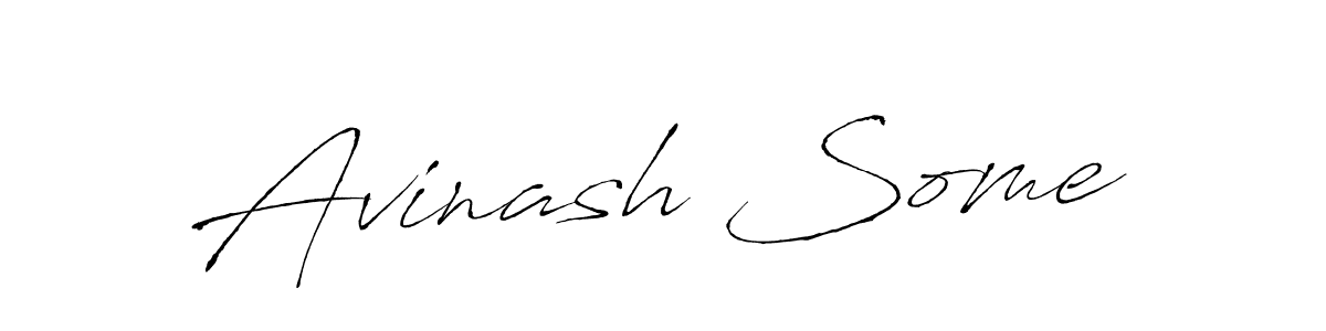 This is the best signature style for the Avinash Some name. Also you like these signature font (Antro_Vectra). Mix name signature. Avinash Some signature style 6 images and pictures png