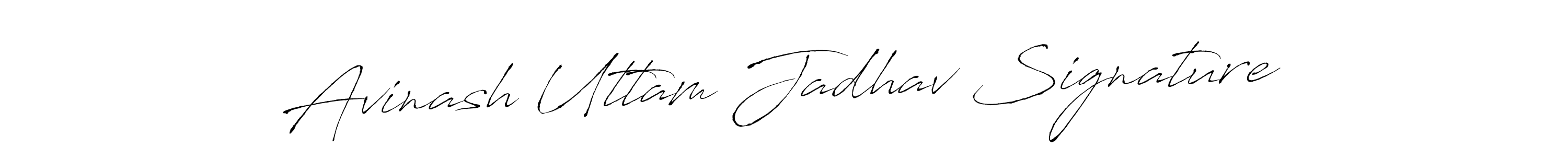Design your own signature with our free online signature maker. With this signature software, you can create a handwritten (Antro_Vectra) signature for name Avinash Uttam Jadhav Signature. Avinash Uttam Jadhav Signature signature style 6 images and pictures png