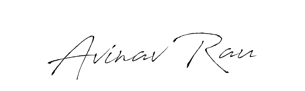 Create a beautiful signature design for name Avinav Rau. With this signature (Antro_Vectra) fonts, you can make a handwritten signature for free. Avinav Rau signature style 6 images and pictures png