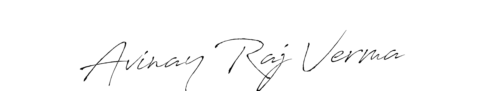 Avinay Raj Verma stylish signature style. Best Handwritten Sign (Antro_Vectra) for my name. Handwritten Signature Collection Ideas for my name Avinay Raj Verma. Avinay Raj Verma signature style 6 images and pictures png