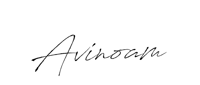 Use a signature maker to create a handwritten signature online. With this signature software, you can design (Antro_Vectra) your own signature for name Avinoam. Avinoam signature style 6 images and pictures png