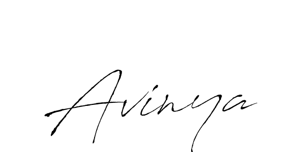 How to make Avinya name signature. Use Antro_Vectra style for creating short signs online. This is the latest handwritten sign. Avinya signature style 6 images and pictures png