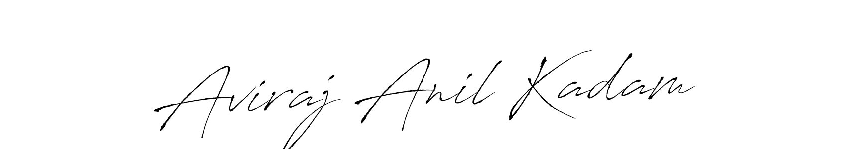 Make a beautiful signature design for name Aviraj Anil Kadam. Use this online signature maker to create a handwritten signature for free. Aviraj Anil Kadam signature style 6 images and pictures png