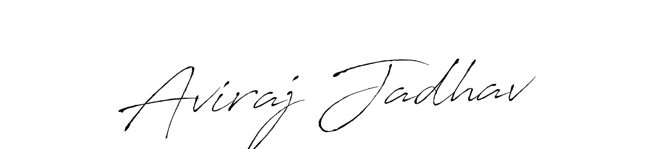 How to make Aviraj Jadhav signature? Antro_Vectra is a professional autograph style. Create handwritten signature for Aviraj Jadhav name. Aviraj Jadhav signature style 6 images and pictures png
