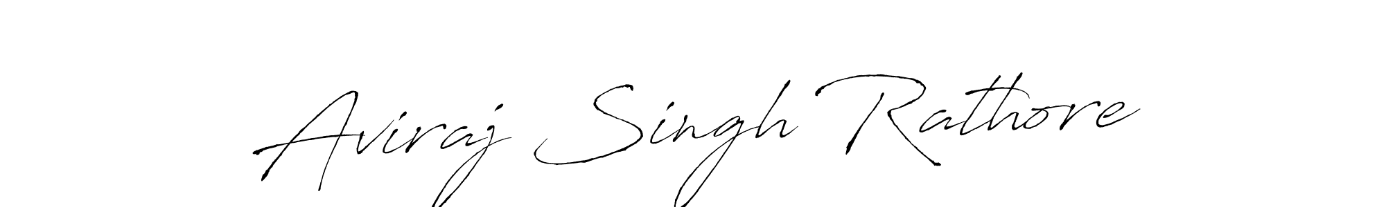 How to make Aviraj Singh Rathore signature? Antro_Vectra is a professional autograph style. Create handwritten signature for Aviraj Singh Rathore name. Aviraj Singh Rathore signature style 6 images and pictures png