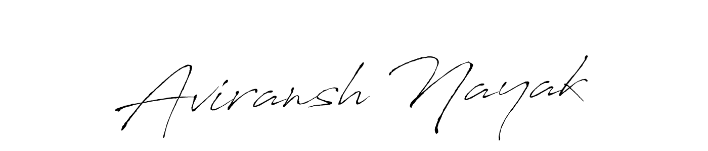 Aviransh Nayak stylish signature style. Best Handwritten Sign (Antro_Vectra) for my name. Handwritten Signature Collection Ideas for my name Aviransh Nayak. Aviransh Nayak signature style 6 images and pictures png