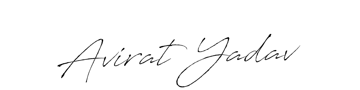 This is the best signature style for the Avirat Yadav name. Also you like these signature font (Antro_Vectra). Mix name signature. Avirat Yadav signature style 6 images and pictures png