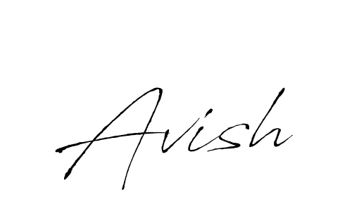 Avish stylish signature style. Best Handwritten Sign (Antro_Vectra) for my name. Handwritten Signature Collection Ideas for my name Avish. Avish signature style 6 images and pictures png