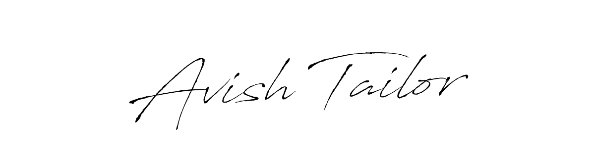 Also we have Avish Tailor name is the best signature style. Create professional handwritten signature collection using Antro_Vectra autograph style. Avish Tailor signature style 6 images and pictures png