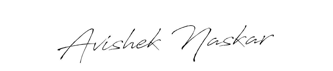 How to make Avishek Naskar name signature. Use Antro_Vectra style for creating short signs online. This is the latest handwritten sign. Avishek Naskar signature style 6 images and pictures png