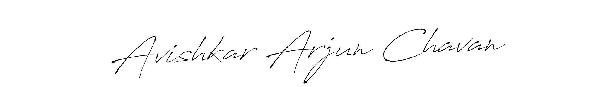 Avishkar Arjun Chavan stylish signature style. Best Handwritten Sign (Antro_Vectra) for my name. Handwritten Signature Collection Ideas for my name Avishkar Arjun Chavan. Avishkar Arjun Chavan signature style 6 images and pictures png