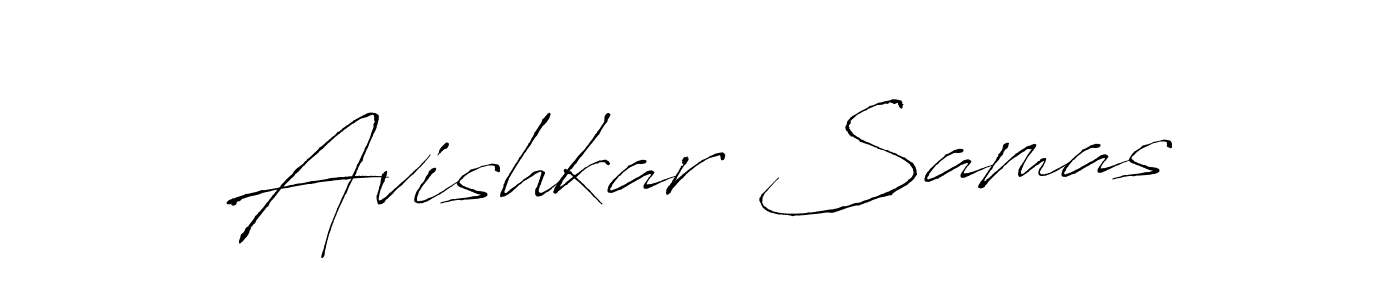 You should practise on your own different ways (Antro_Vectra) to write your name (Avishkar Samas) in signature. don't let someone else do it for you. Avishkar Samas signature style 6 images and pictures png