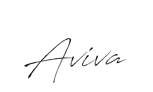 Make a beautiful signature design for name Aviva. With this signature (Antro_Vectra) style, you can create a handwritten signature for free. Aviva signature style 6 images and pictures png