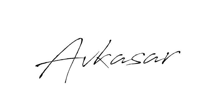 You should practise on your own different ways (Antro_Vectra) to write your name (Avkasar) in signature. don't let someone else do it for you. Avkasar signature style 6 images and pictures png