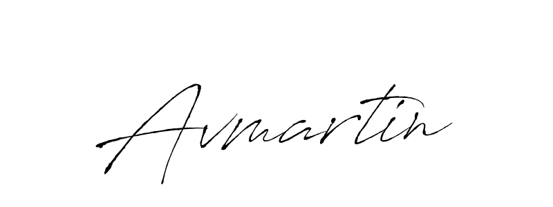 Design your own signature with our free online signature maker. With this signature software, you can create a handwritten (Antro_Vectra) signature for name Avmartin. Avmartin signature style 6 images and pictures png