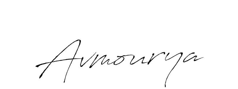 Also You can easily find your signature by using the search form. We will create Avmourya name handwritten signature images for you free of cost using Antro_Vectra sign style. Avmourya signature style 6 images and pictures png