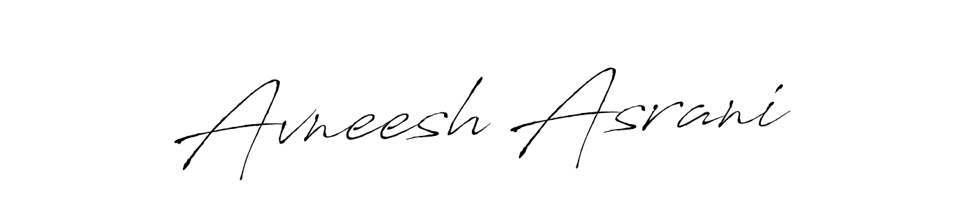 Also we have Avneesh Asrani name is the best signature style. Create professional handwritten signature collection using Antro_Vectra autograph style. Avneesh Asrani signature style 6 images and pictures png