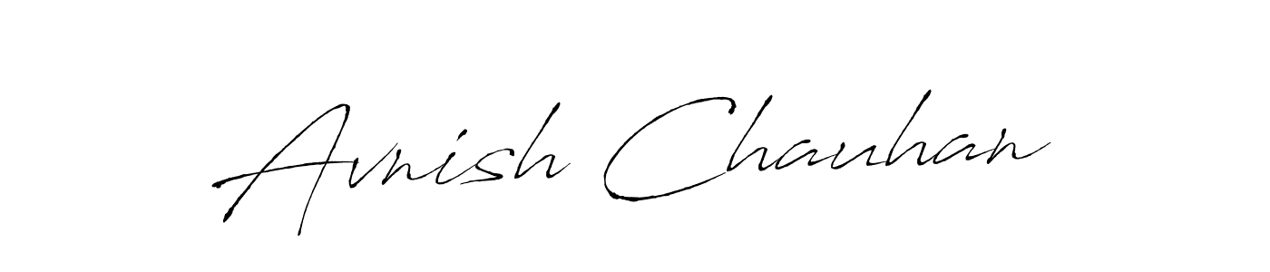 Similarly Antro_Vectra is the best handwritten signature design. Signature creator online .You can use it as an online autograph creator for name Avnish Chauhan. Avnish Chauhan signature style 6 images and pictures png