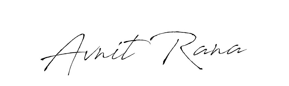 The best way (Antro_Vectra) to make a short signature is to pick only two or three words in your name. The name Avnit Rana include a total of six letters. For converting this name. Avnit Rana signature style 6 images and pictures png