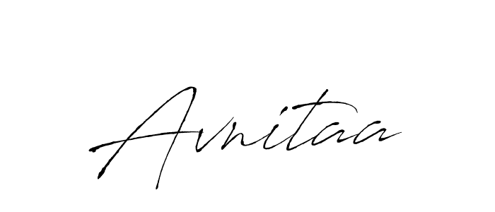 Design your own signature with our free online signature maker. With this signature software, you can create a handwritten (Antro_Vectra) signature for name Avnitaa. Avnitaa signature style 6 images and pictures png