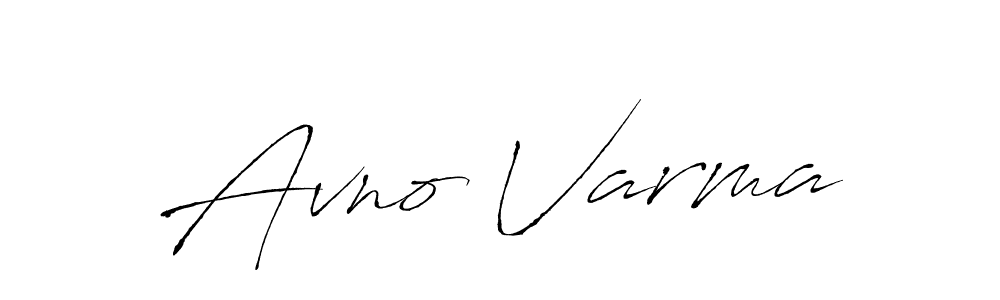 Also we have Avno Varma name is the best signature style. Create professional handwritten signature collection using Antro_Vectra autograph style. Avno Varma signature style 6 images and pictures png