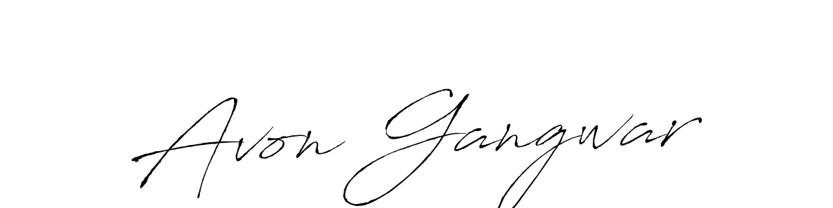 Similarly Antro_Vectra is the best handwritten signature design. Signature creator online .You can use it as an online autograph creator for name Avon Gangwar. Avon Gangwar signature style 6 images and pictures png