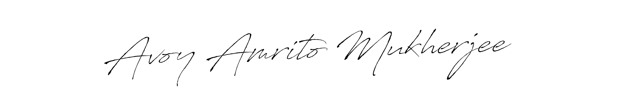 Also we have Avoy Amrito Mukherjee name is the best signature style. Create professional handwritten signature collection using Antro_Vectra autograph style. Avoy Amrito Mukherjee signature style 6 images and pictures png