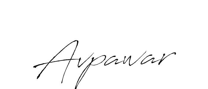 Use a signature maker to create a handwritten signature online. With this signature software, you can design (Antro_Vectra) your own signature for name Avpawar. Avpawar signature style 6 images and pictures png